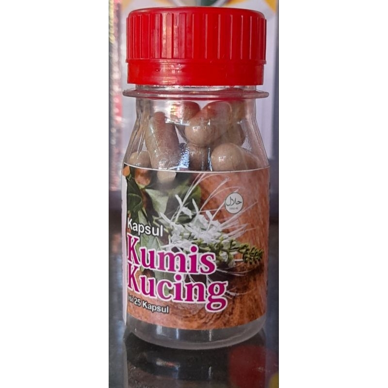 Daun KUMIS KUCING 25 kapsul