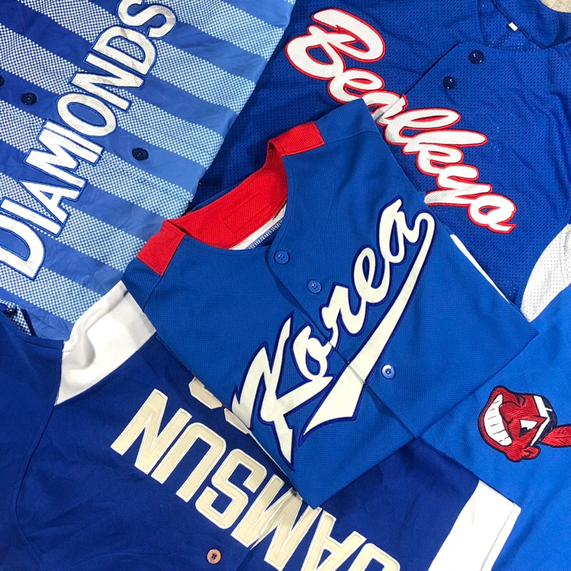 Baseball Jersey Blue Series 3