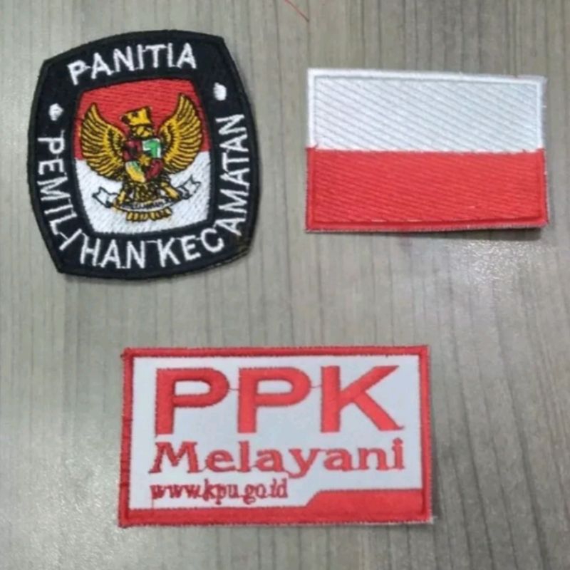 BED BORDIR LOGO PPS / PATCH EMBLEM BORDIR PPS.