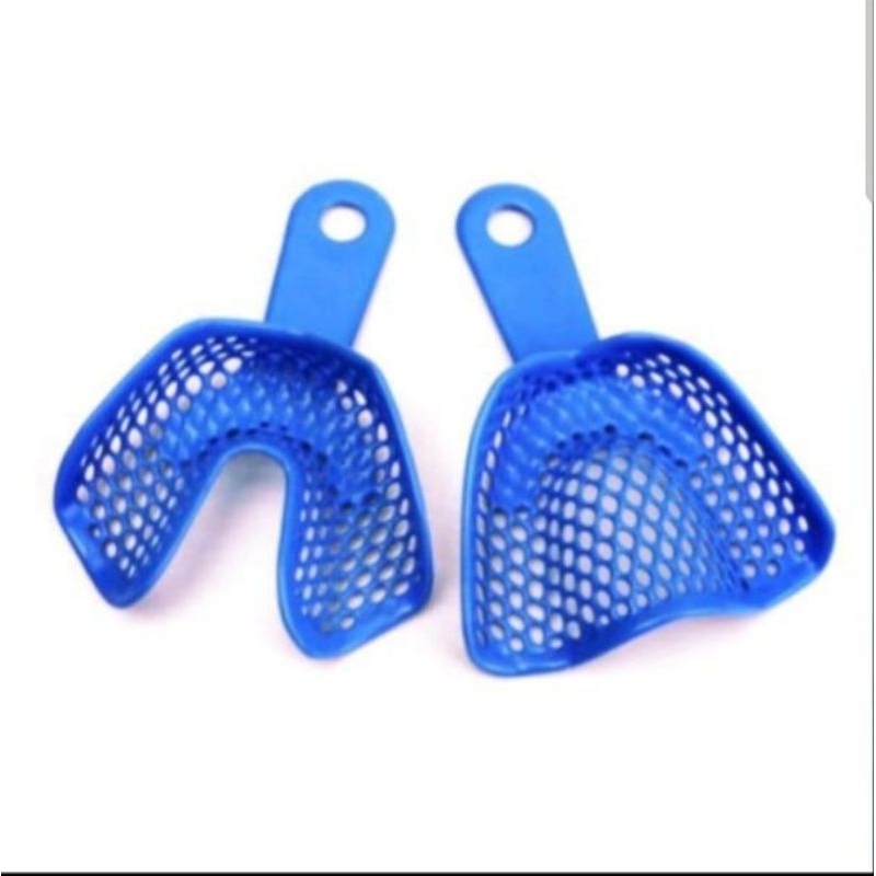 Sendok Cetak Plastik Biru