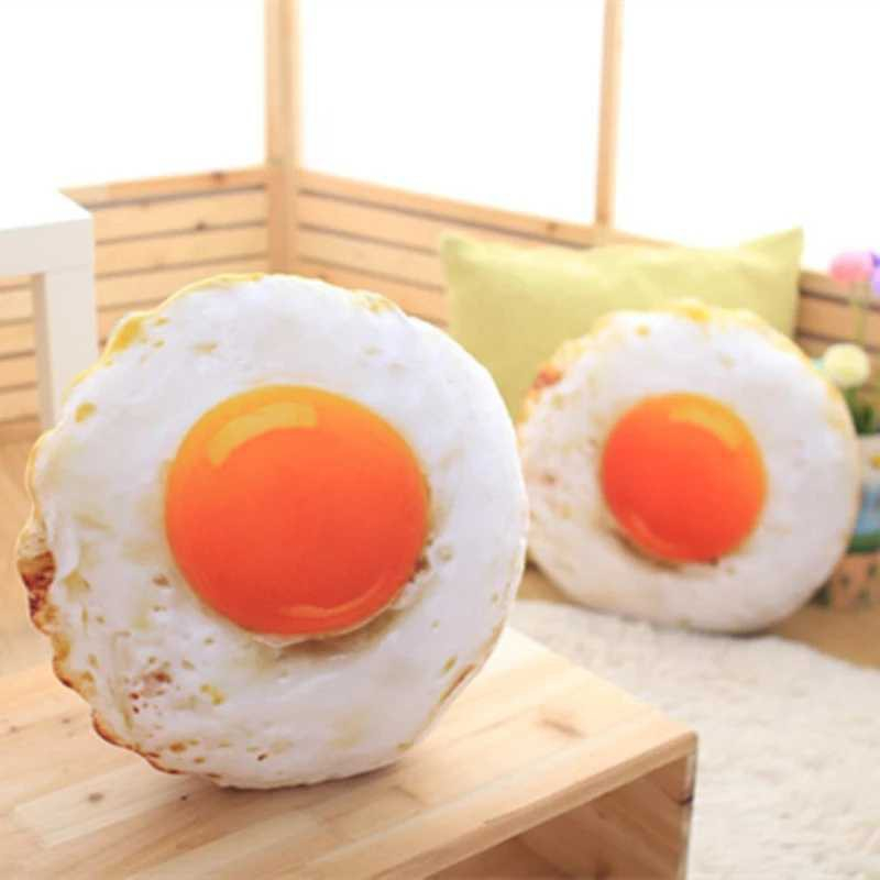 Bantal Karakter Telur Ceplok Mata Sapi