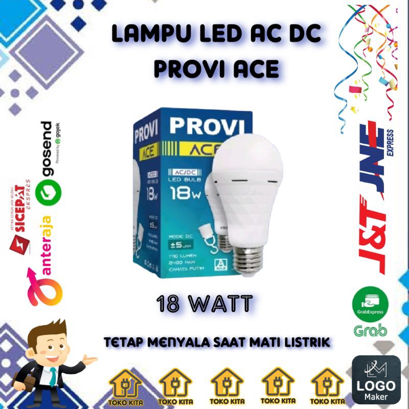 LAMPU LED ACDC PROVI ACE