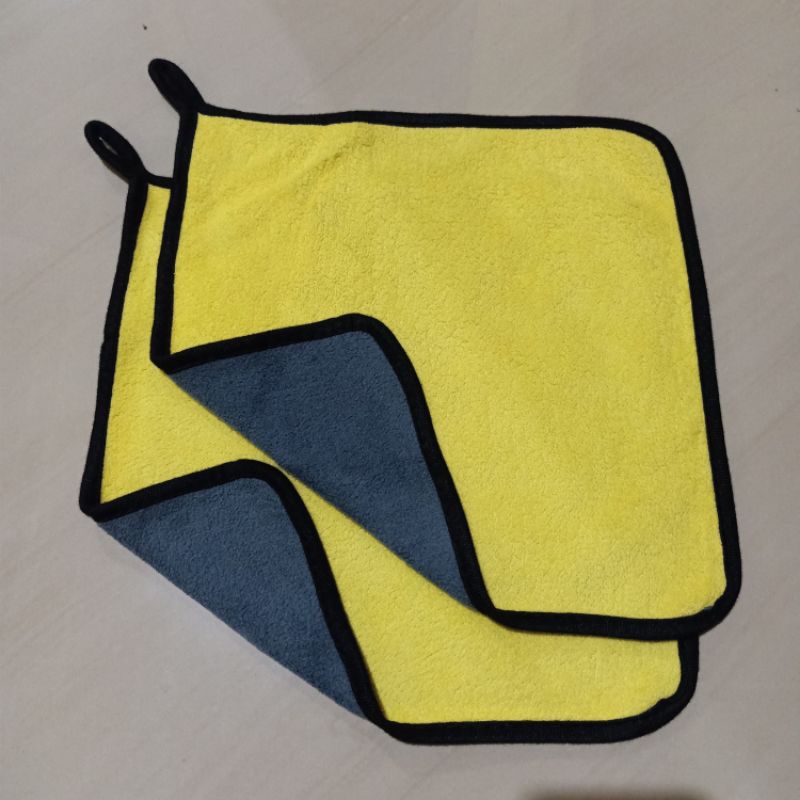 Lap Microfiber 30x30 kuning/Lap kuning