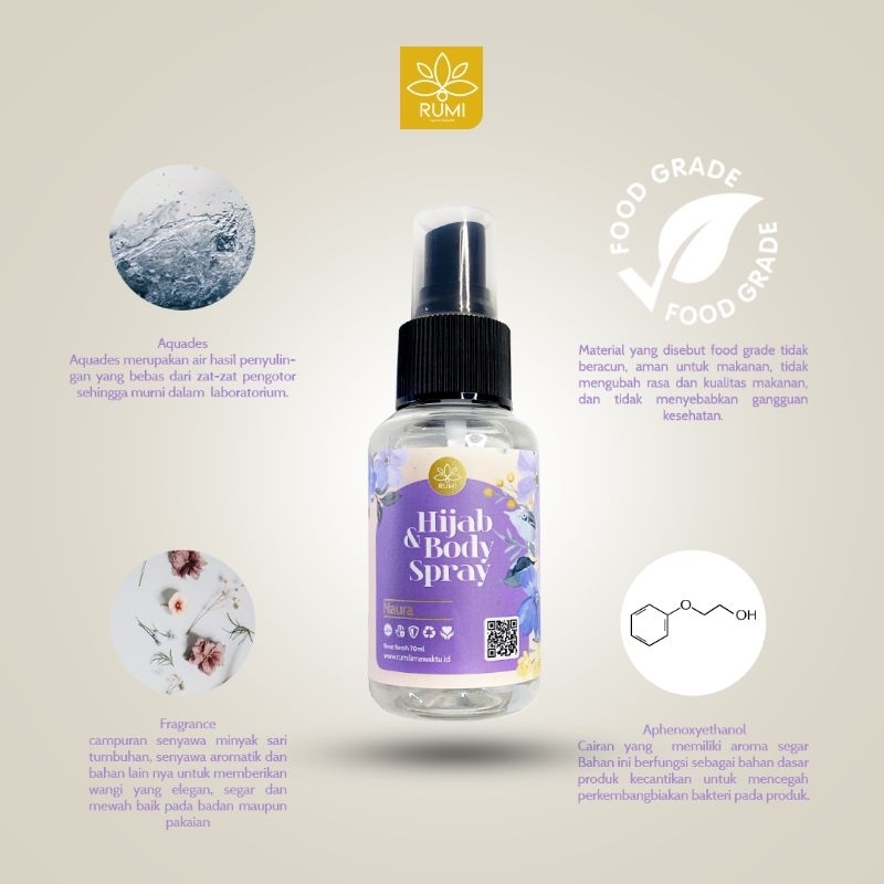 Rumi hijab & body spray