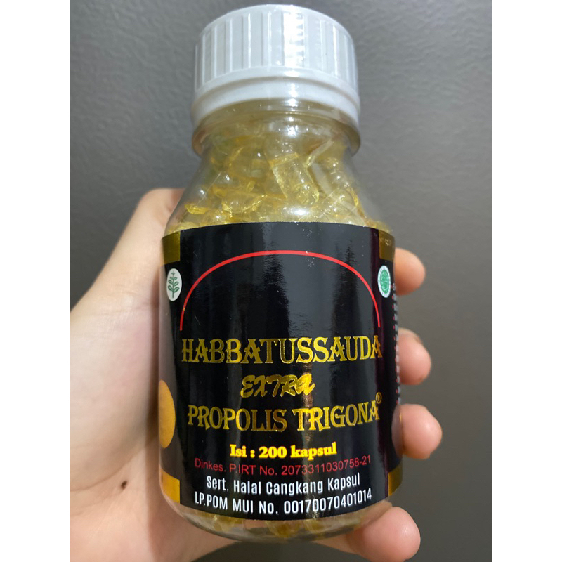 HABBATUSSAUDA EXTRA PROPOLIS TRIGONA 200 KAPSUL
