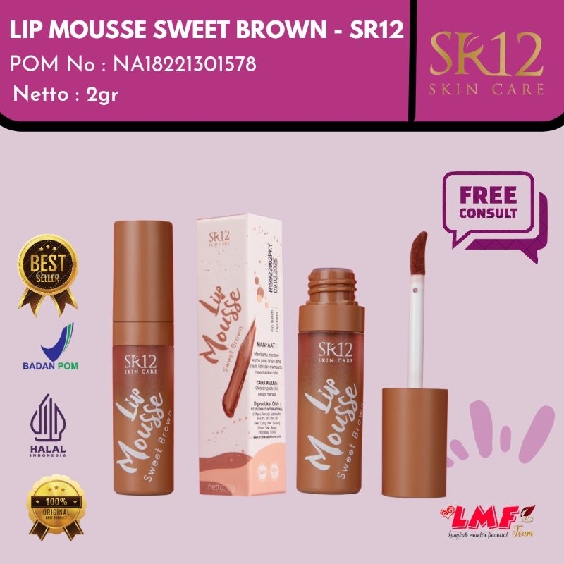 SR12 Lip Mousse Sweet Brown