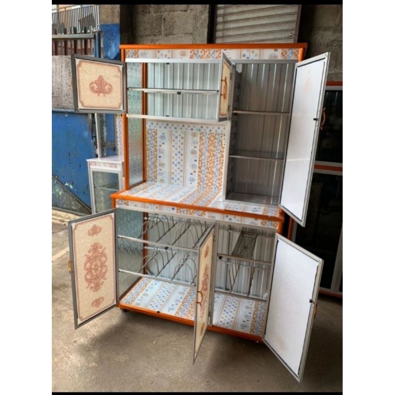 rak piring 3 pintu printing magiccom roda