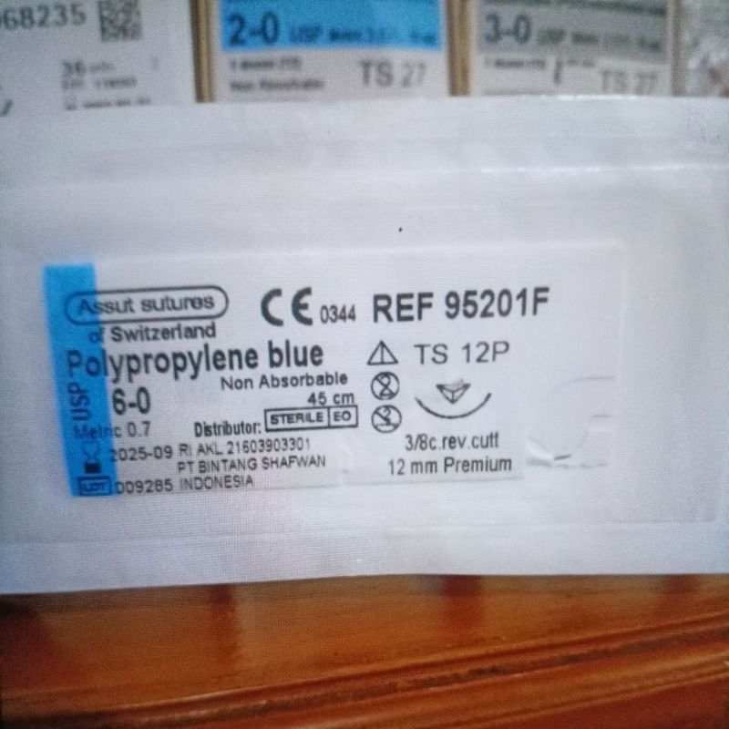 polypropylene 6/0 revcut TS12P