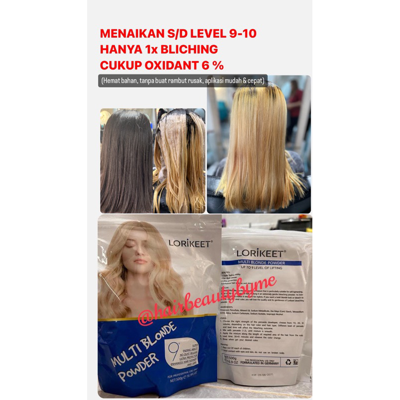 BLICHING RAMBUT PREMIUM KOREA GRADE A