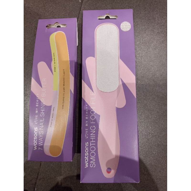 WATSONS SMOOTHING FOOT FILE