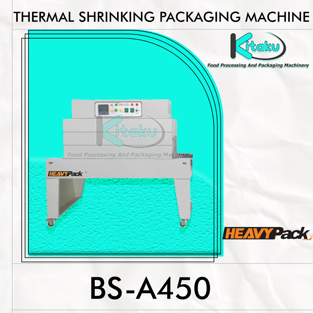Mesin Thermal shrinking packaging machine BS-A450 Heavypack