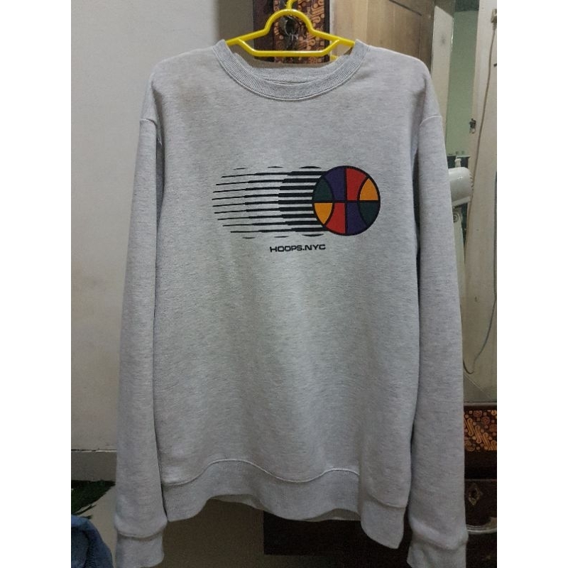 Switer crewneck hoops original second