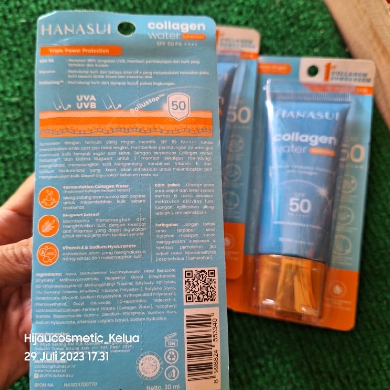 Sunscreen Hanasui SPF 50