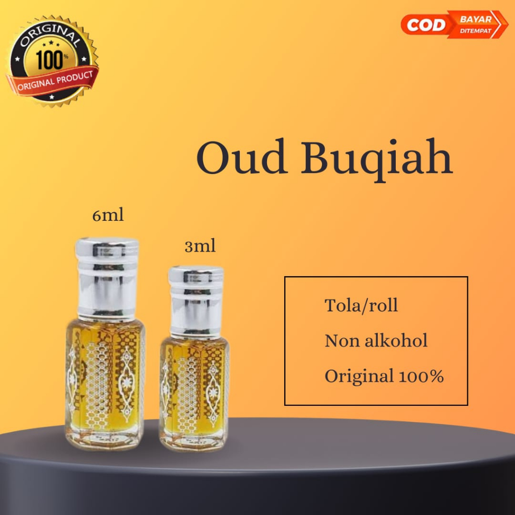Bibit Parfum Oud Buqiyah