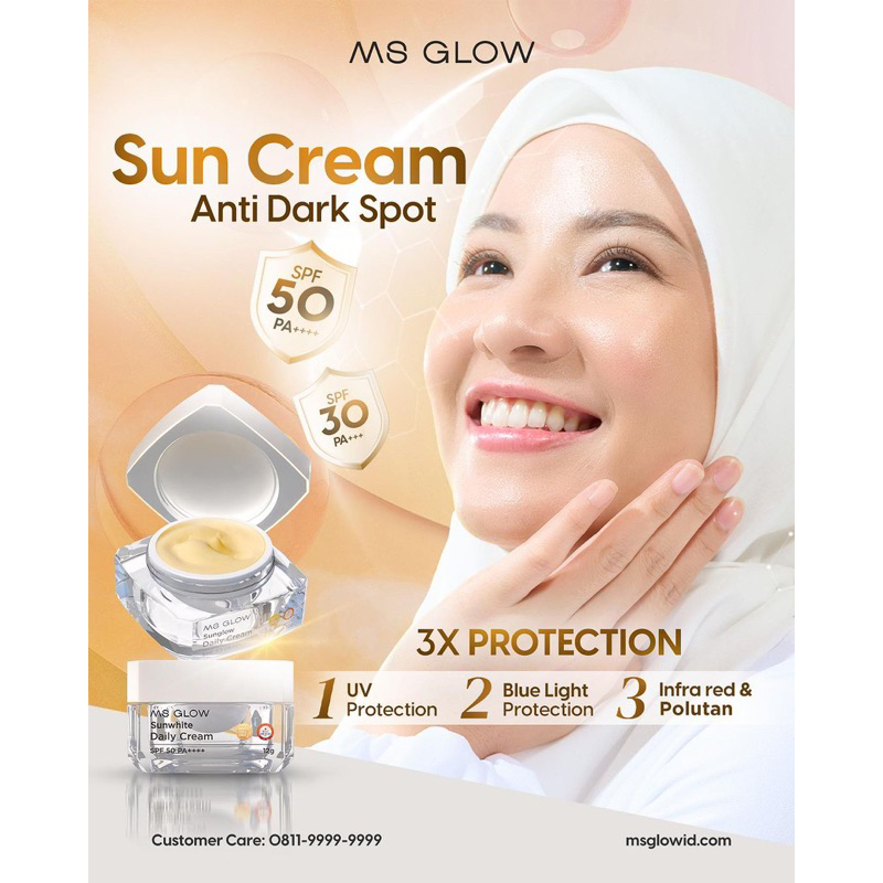Ms Glow Sun Cream