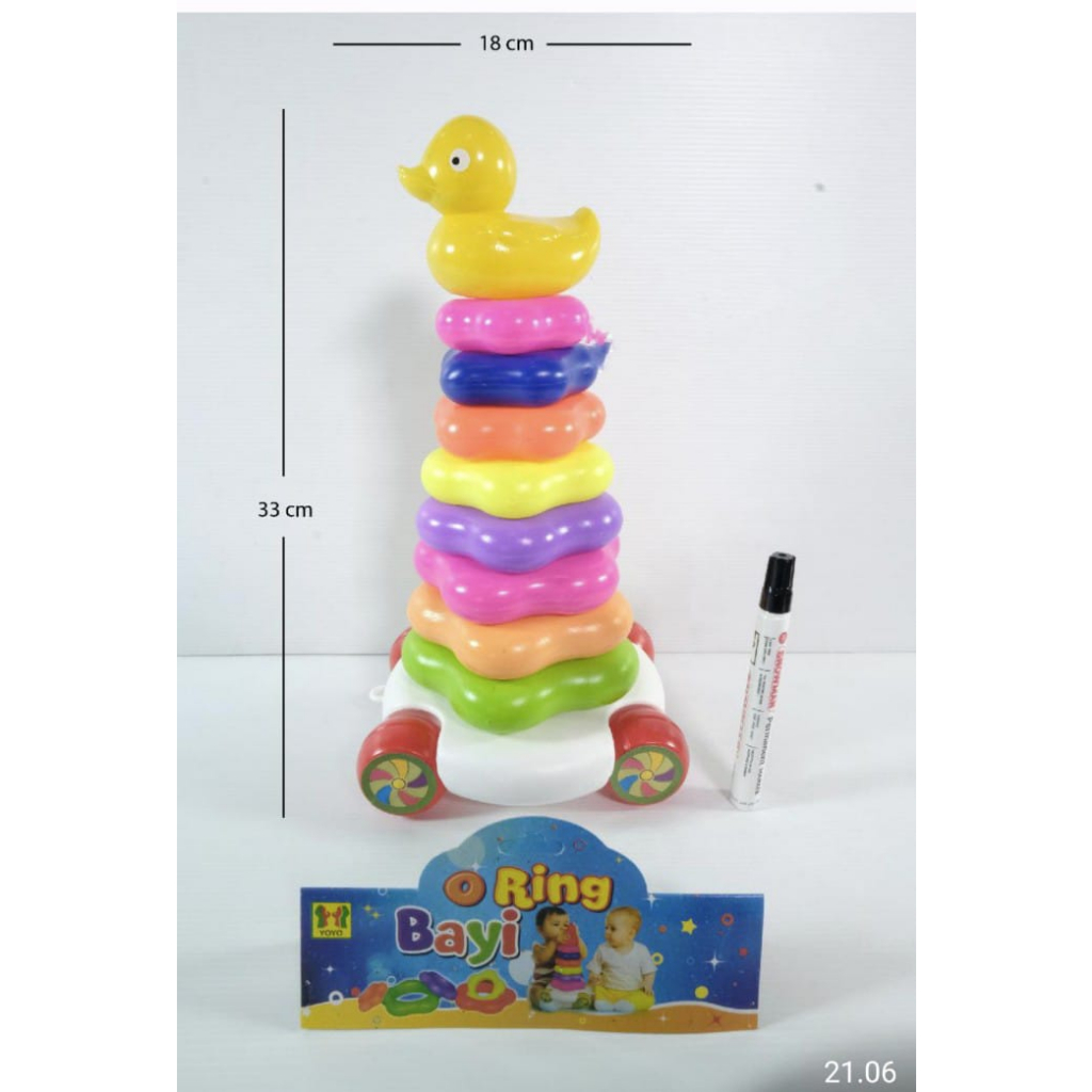Mainan Ring Bebek O Ring Bayi