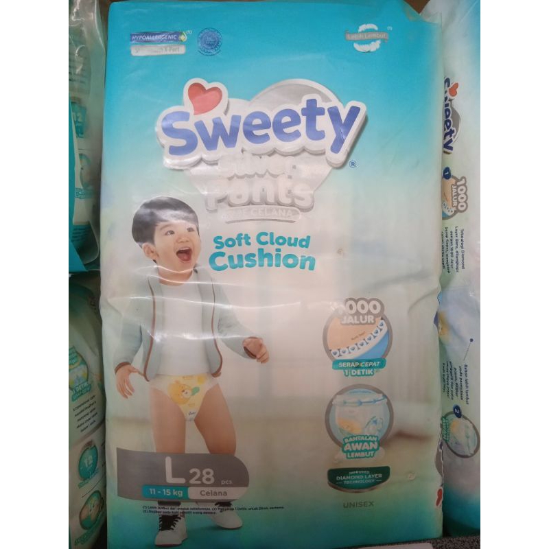 sweety silver pants