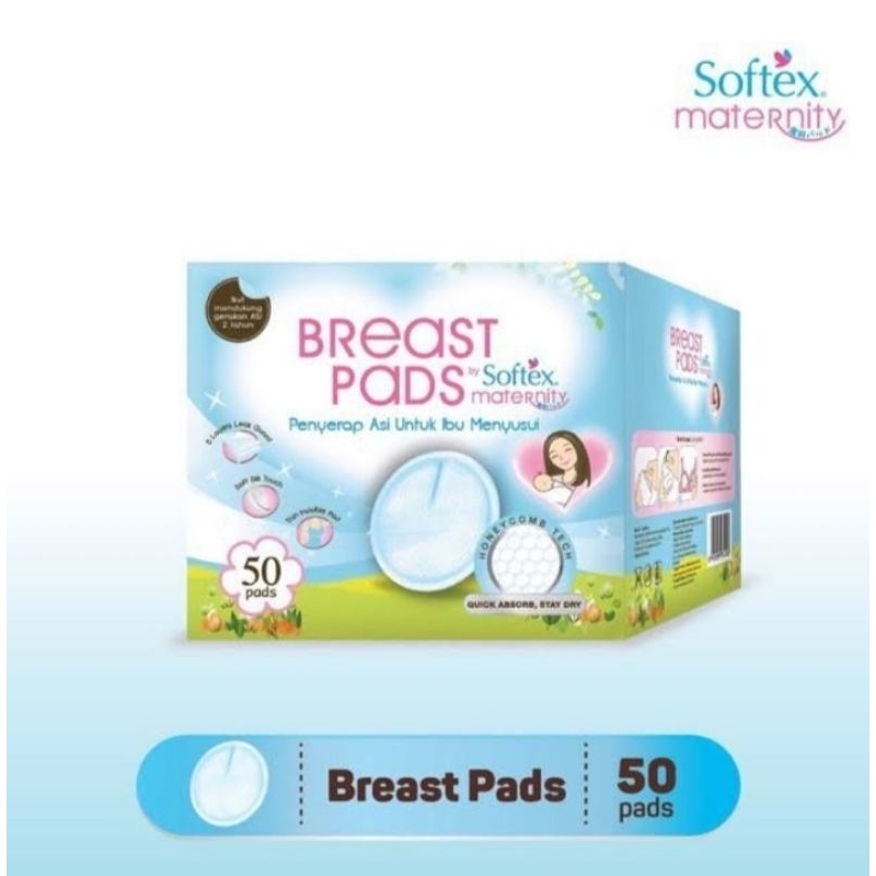 Breast pads & softex maternity 10's by softex
