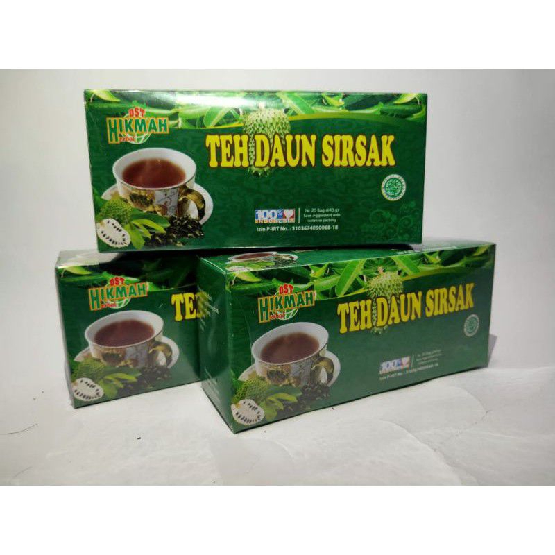 Teh celup daun sirsak