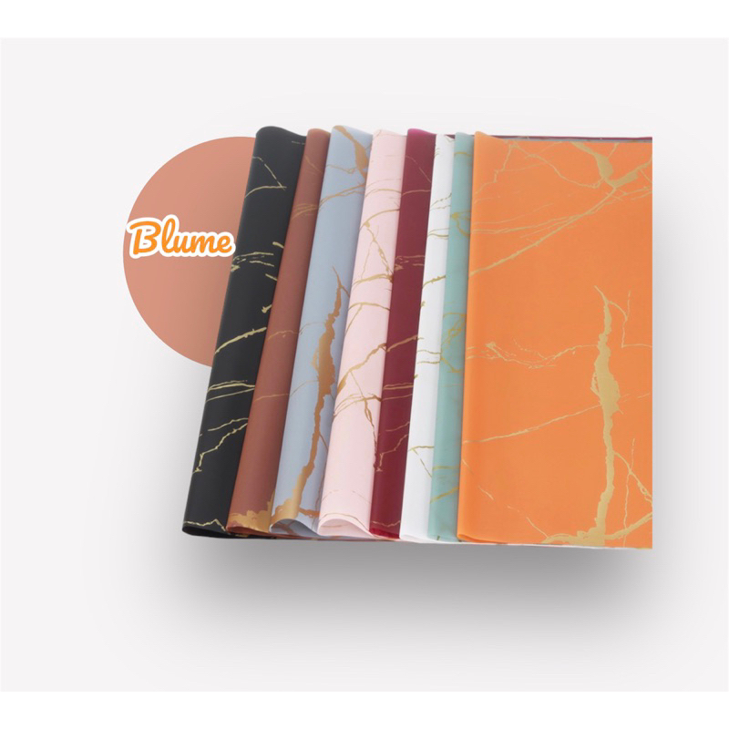 cellophane marble/ flower wrapping/ per pcs