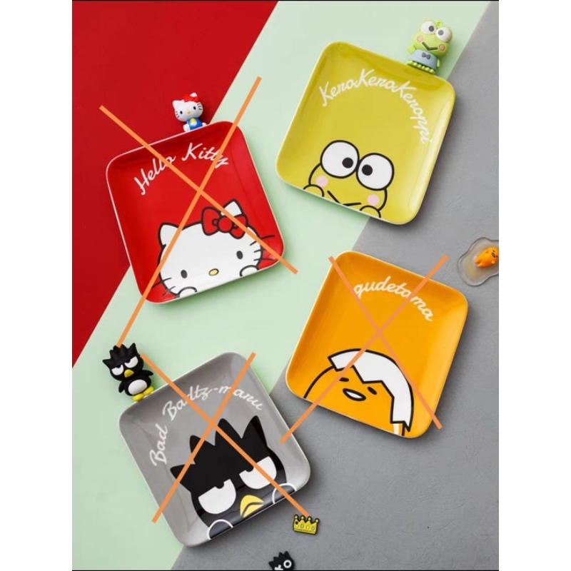 Tableware/Piring Keramik Sanrio - Kerokeropi