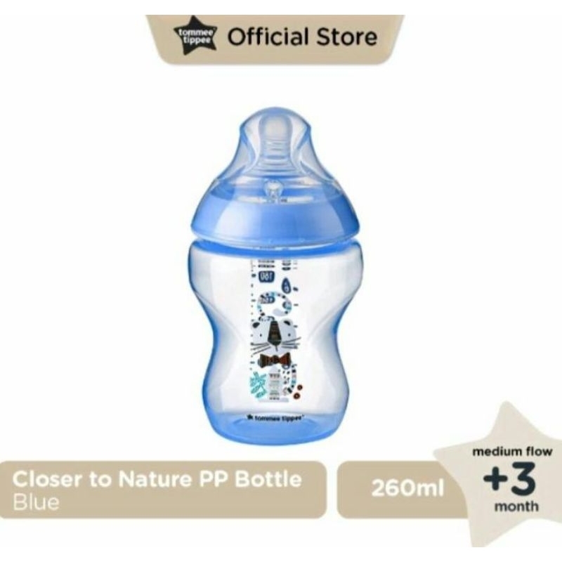 Tomme Tippee Single 260ml (blue & hijau)