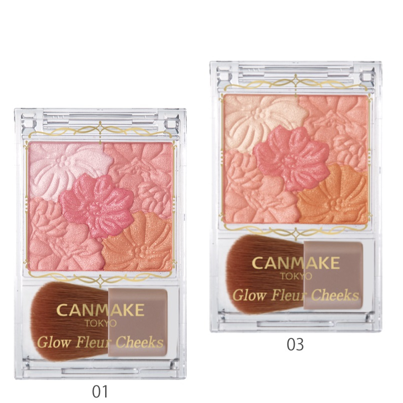 Canmake Glow Fleur Cake Blush-On