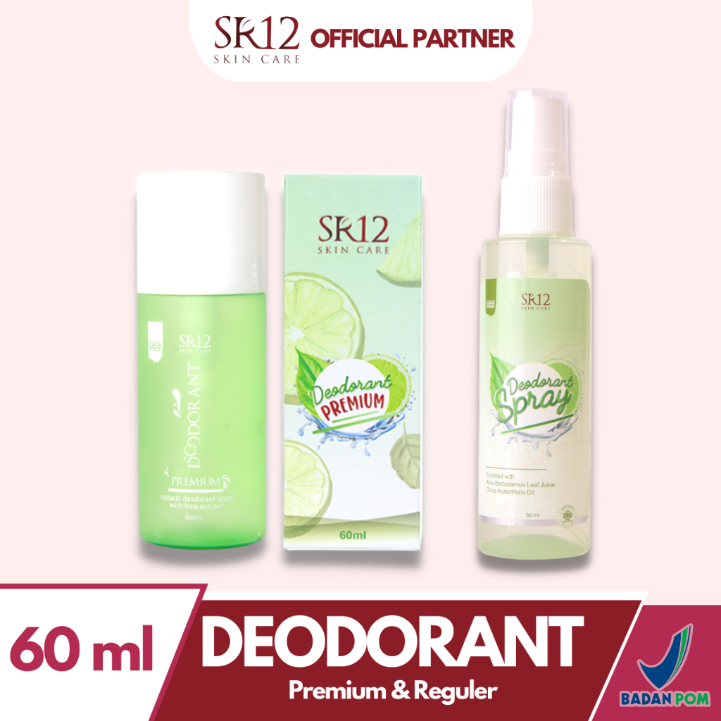 Deodorant SR12 Bebas Bau Badan Hingga 48 Jam