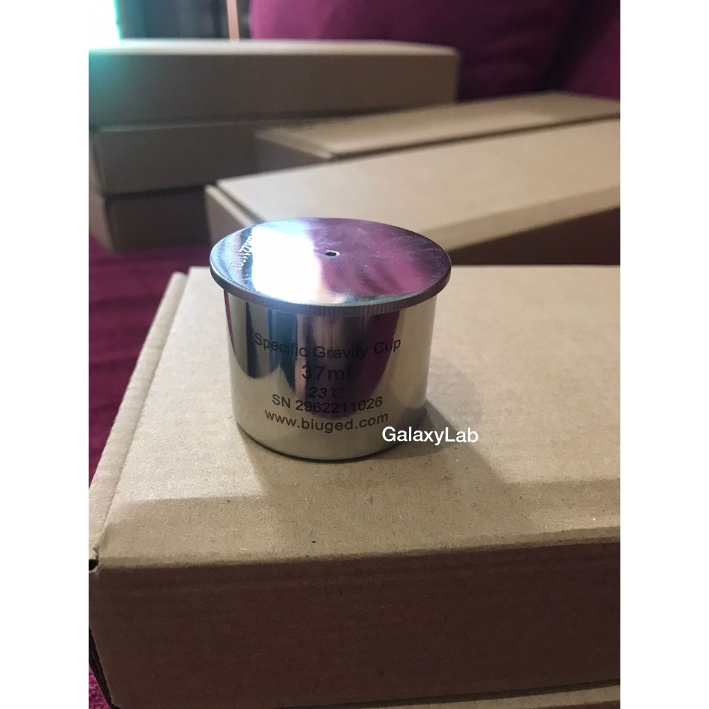 Specific Gravity Density Cup Stainless Steel 37ml
