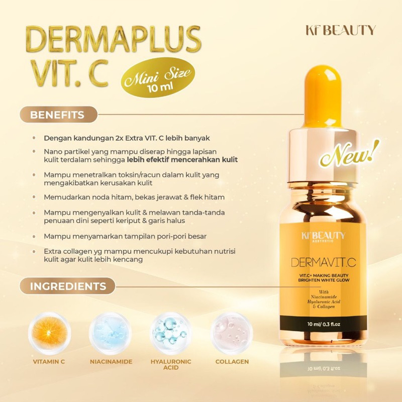 SERUM DERMAVIT C KF BEAUTY 10ml