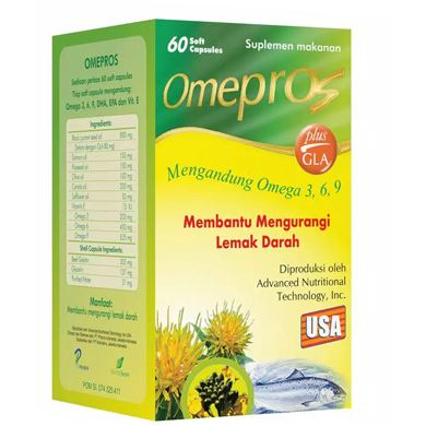 OMEPROS SOFT CAPSULE ISI 60