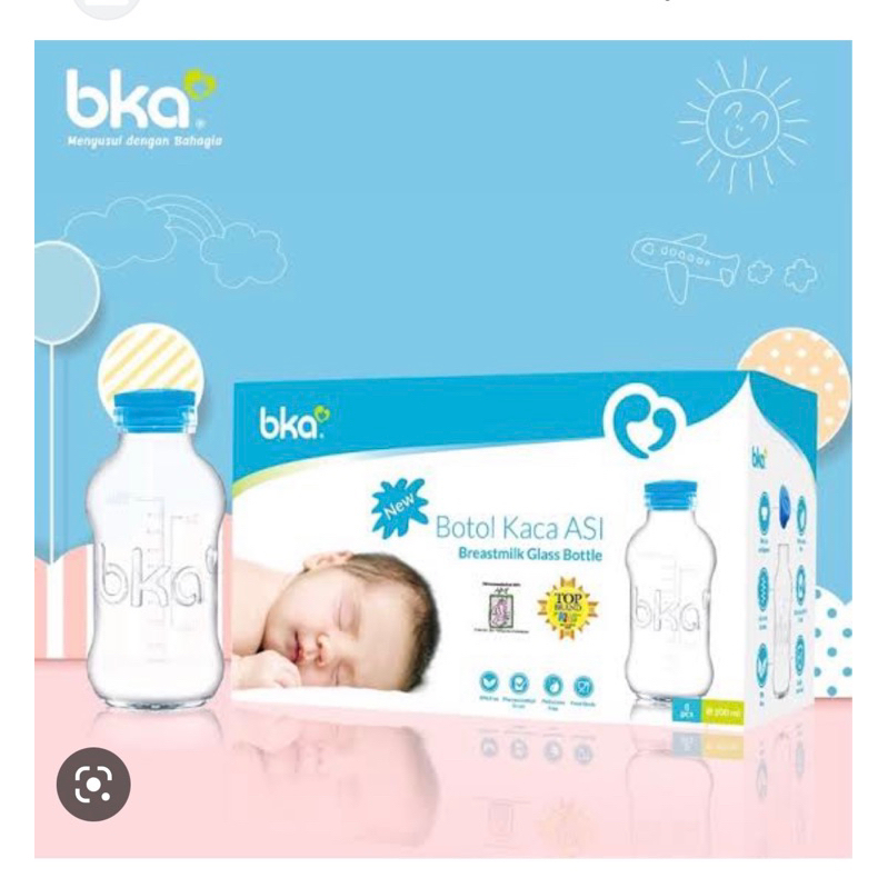 botol kaca isi 8pcs bka