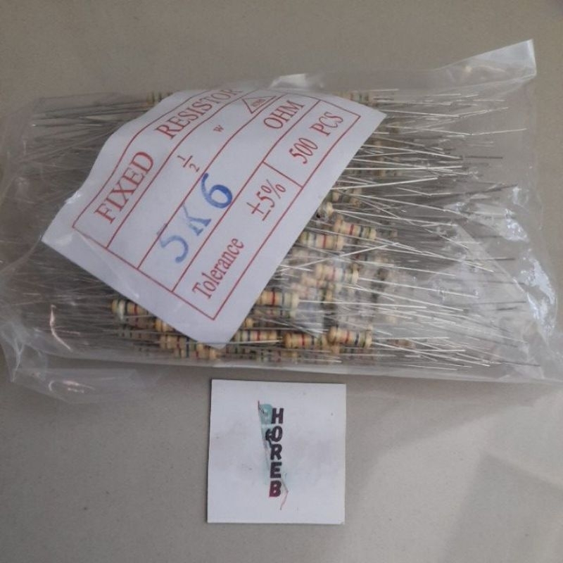 [500pcs] Resistor 1/2w 5k6