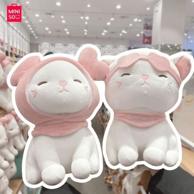 MINISO KITTEN PLUSH TOY / BONEKA KUCING