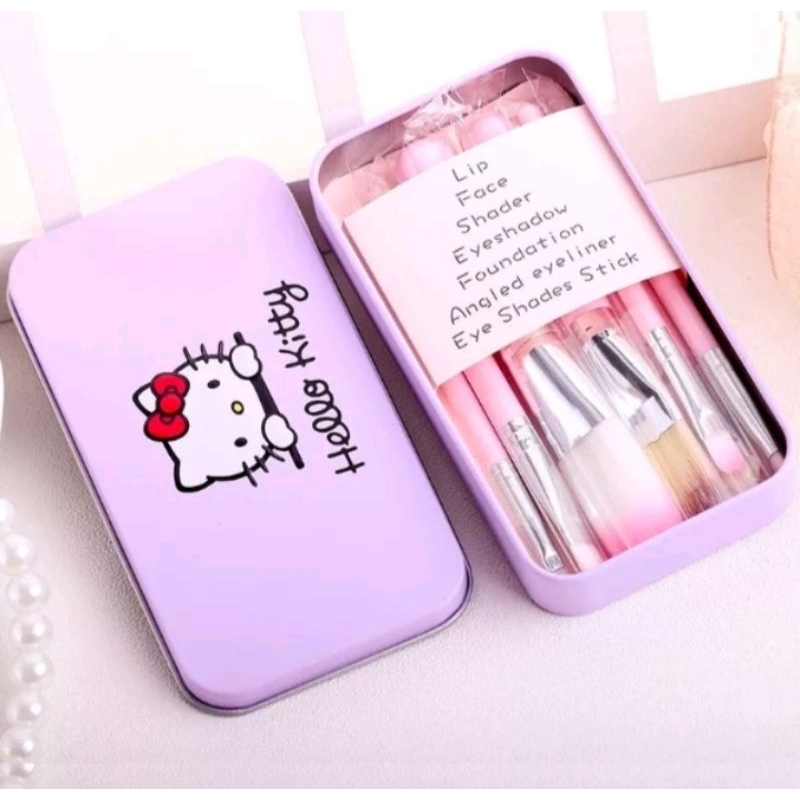 set alat make up doraemon dan hello kitty