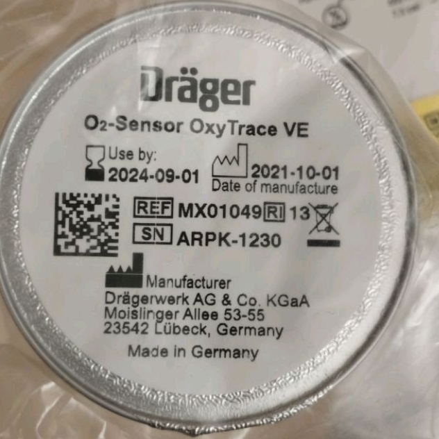 OKSIGEN / OXYGEN SENSOR DRAGER OXYTRACE VE SAVINA