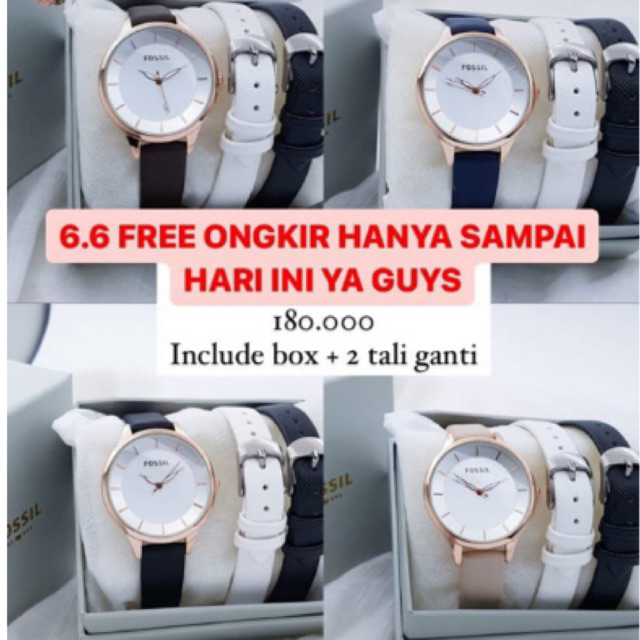 jam tangan wanita fullset