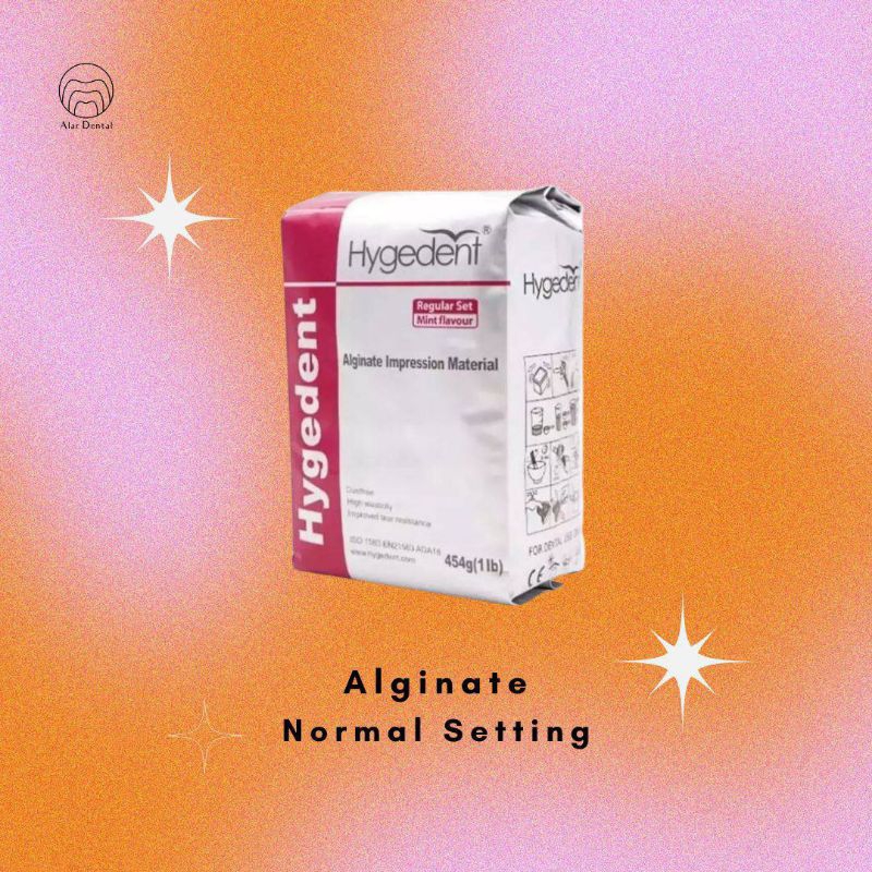 Bahan Cetak Alginate Hygedent Normal Setting