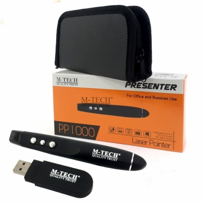 NEW!!! Presenter Laser Pointer Wireless PP 1000 Presentasi Murah