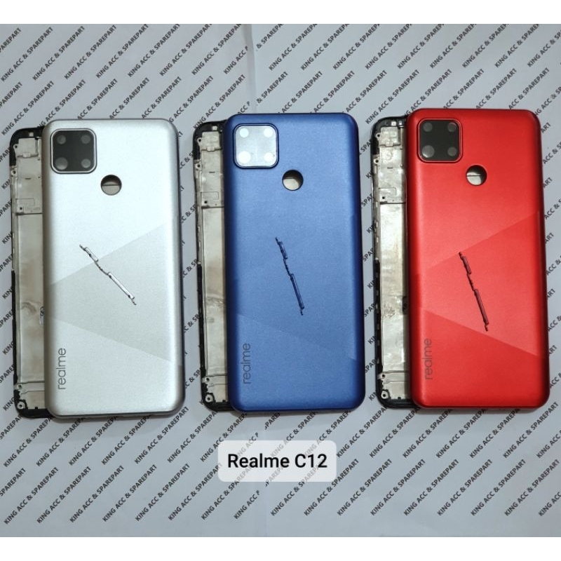 CASING HOUSING FULLSET REALME C12