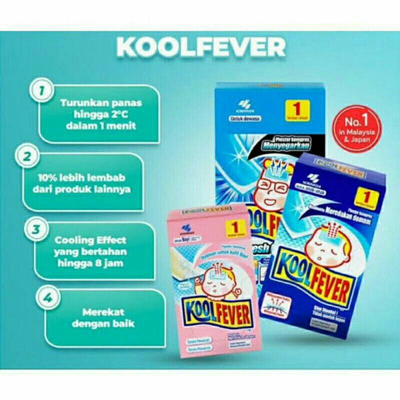 Kool Fever Plester Kompres (isi 1)