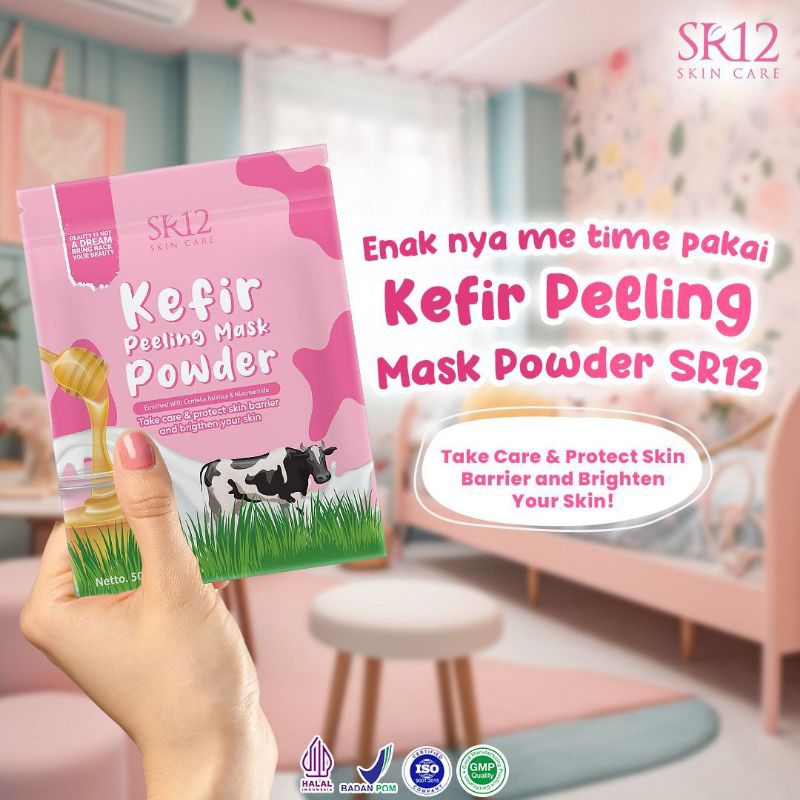 Kefir mask powder