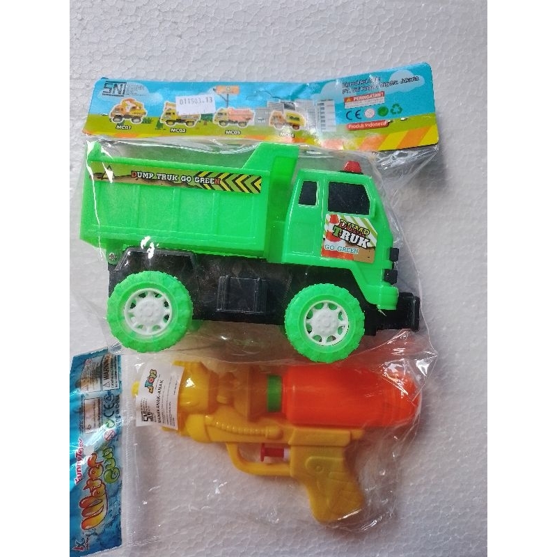 Mainan Dump Truck + Bonus