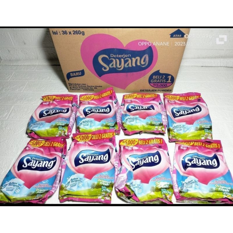 detergen sayang dapat 3
