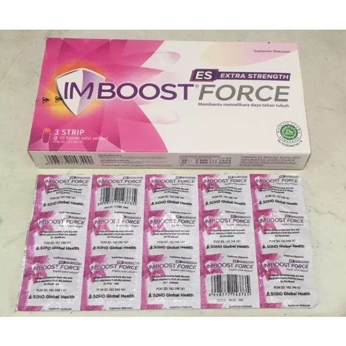 Imboost Force Extra Strength Strip Isi 10 Tablet