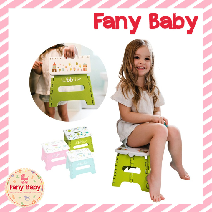 BBLUV FOLDABLE STEP STOOL [ LIME ]