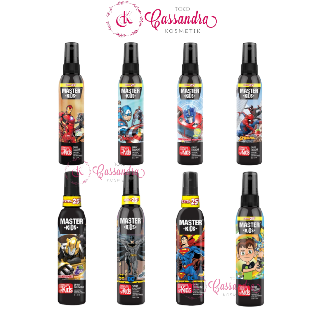 MASTER KIDS SPRAY COLOGNE 100ML
