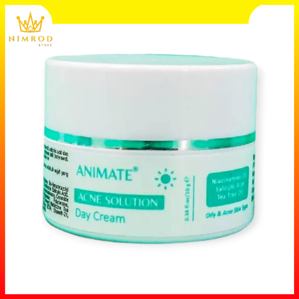 Animate Acne Solution Day Cream - BPOM
