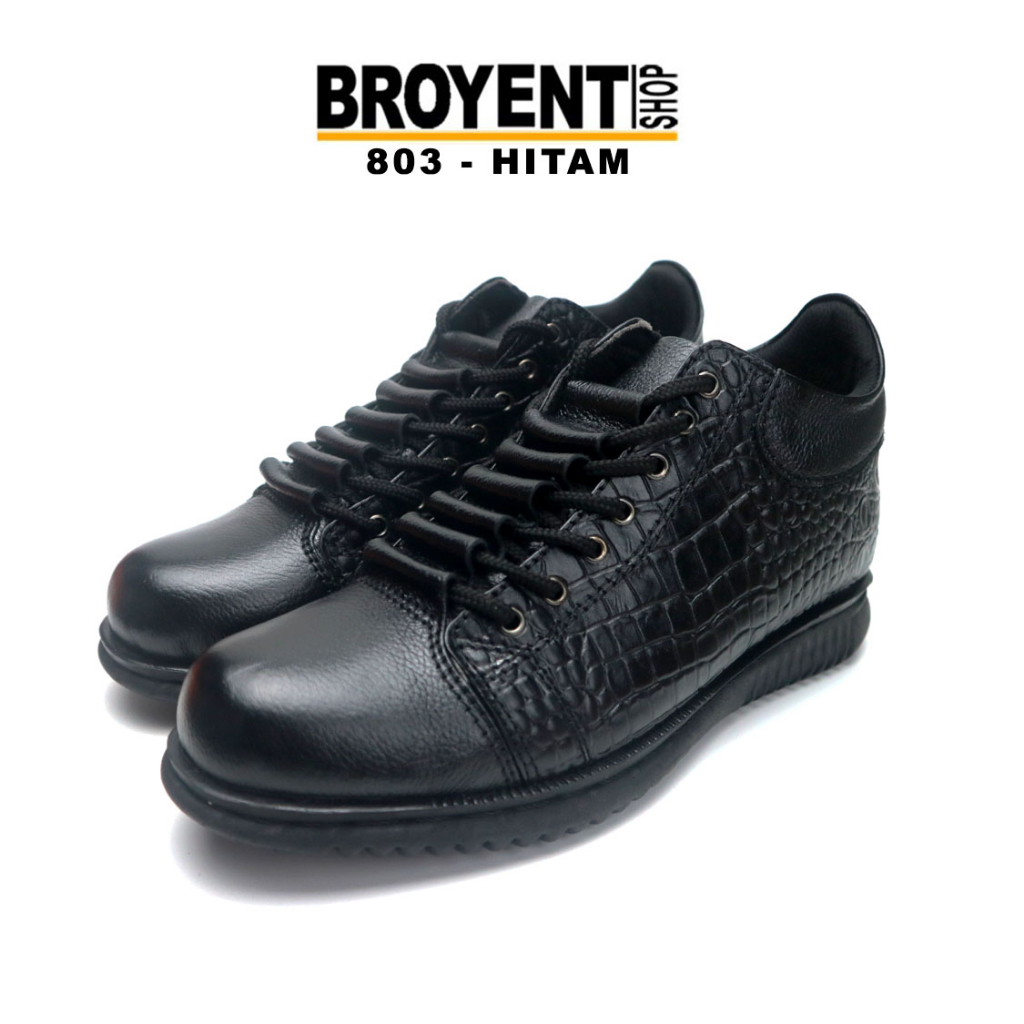 Sepatu Low Boots Pria Kulit Sapi 803