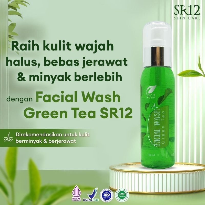 Facial Wash Green Tea SR12